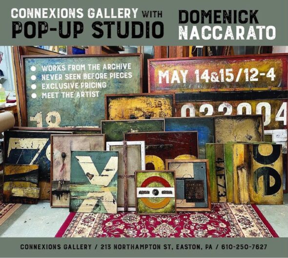 Pop-Up Studio Event with Domenick Naccarato at Connexions Gallery